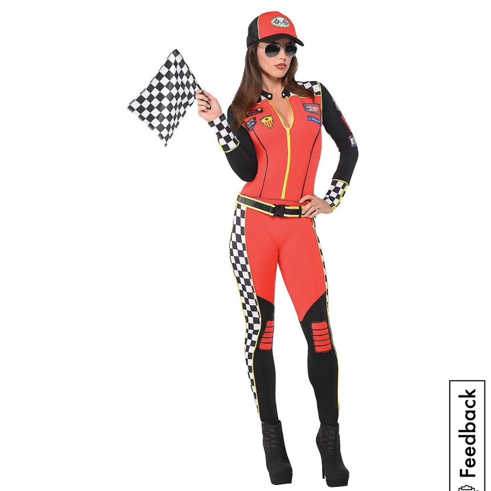 Race car driver Halloween costume